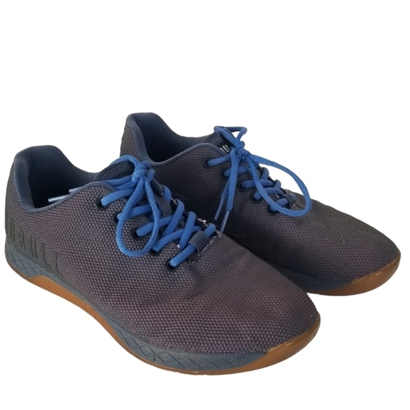 NoBull Navy Gum Outwork Training Shoes Men's 9.5 Women's 11 Athletic Active - Picture 1 of 16